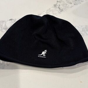 Kangol Classic Black Knit Hat